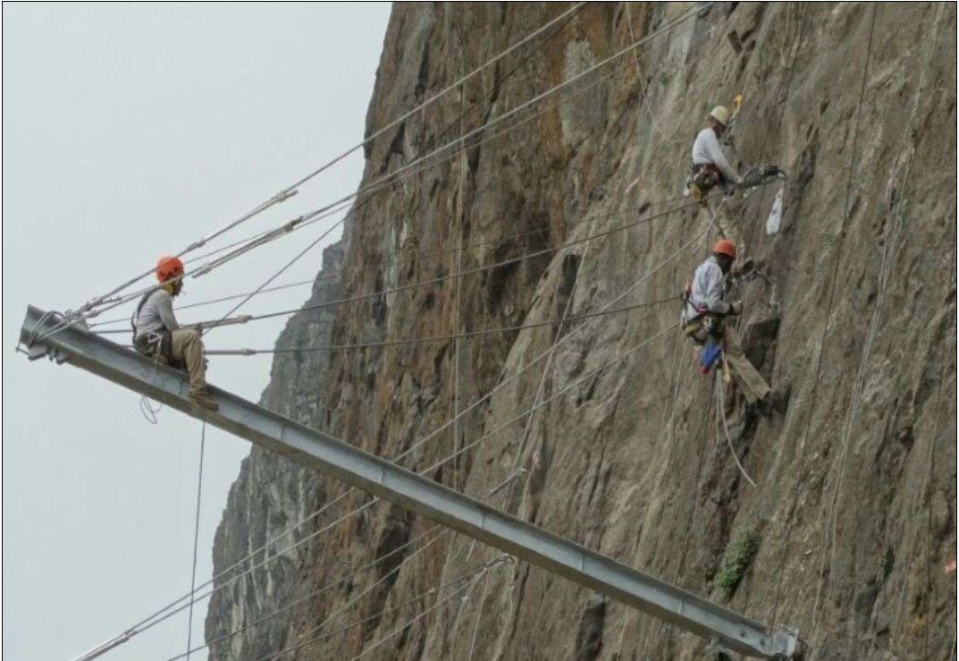 ROCKFALL MITIGATION MEASURES AT SAPTSHRUNGI GAD, NASHIK ROCKFALL MITIGATION MEASURES AT SAPTSHRUNGI GAD, NASHIK