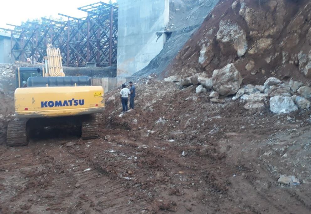 REINFORCED SOIL WALL AT ABUTMENT OF BRIDGE- 43 IN REASI, J&K REINFORCED SOIL WALL AT ABUTMENT OF BRIDGE- 43 IN REASI, J&K