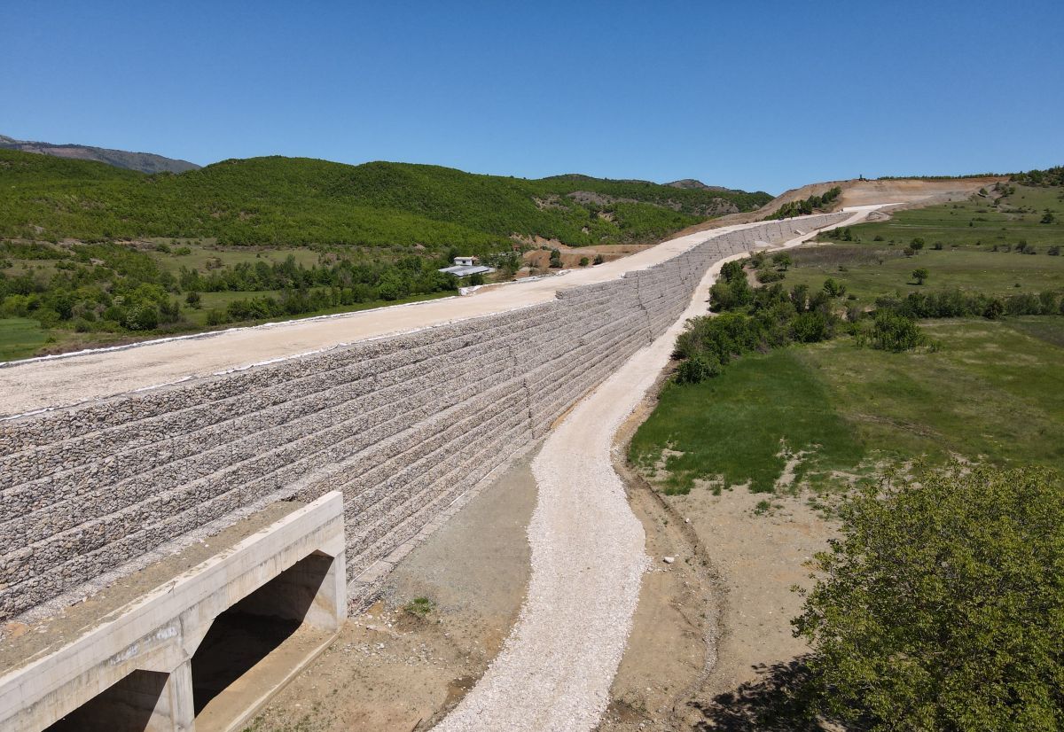TERRAMESH RETAINING WALL KORCA-ERSEKA-LOT2 PHASE1 TERRAMESH RETAINING WALL KORCA-ERSEKA-LOT2 PHASE1