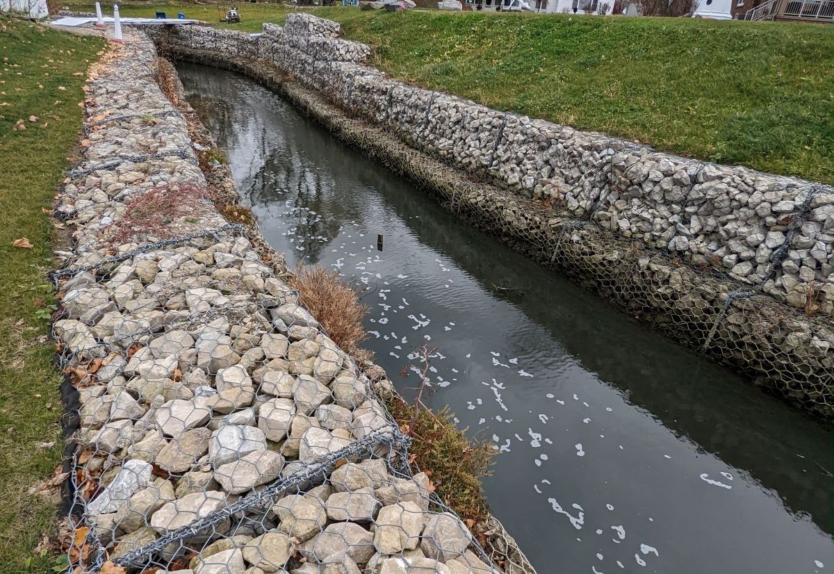 REPAIR AND IMPROVEMENT OF OUELLETTE DRAIN WEST OUTLET REPAIR AND IMPROVEMENT OF OUELLETTE DRAIN WEST OUTLET